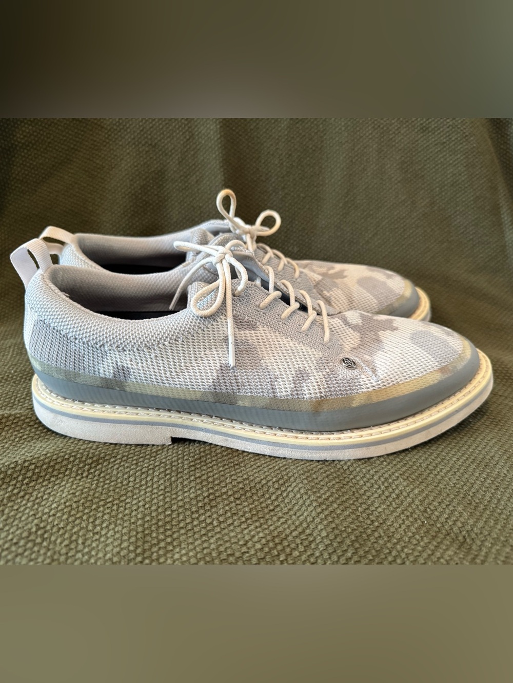 G/FORE CAMO KNIT TUXEDO GALLIVANTER GOLF SHOES Size 10 - Picture 2 of 7